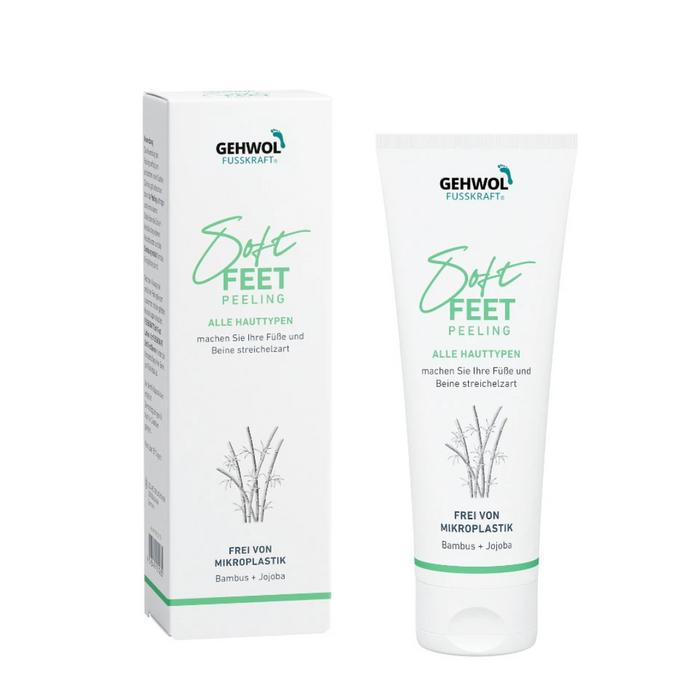 Gehwol Fusskraft Soft Feet Peeling Bambusowy do stóp - 125 ml