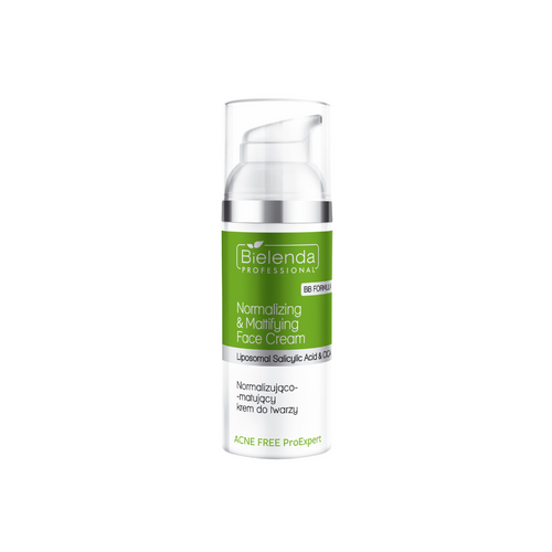 Bielenda Acne Free ProExpert Normalizująco-matujący krem, 50ml