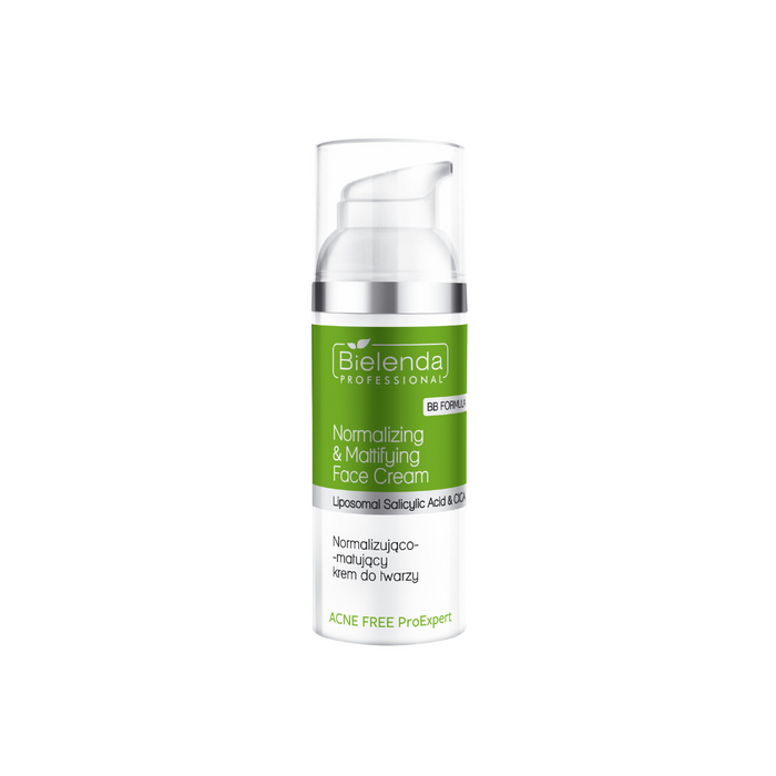 Bielenda Acne Free ProExpert Normalizująco-matujący krem, 50ml