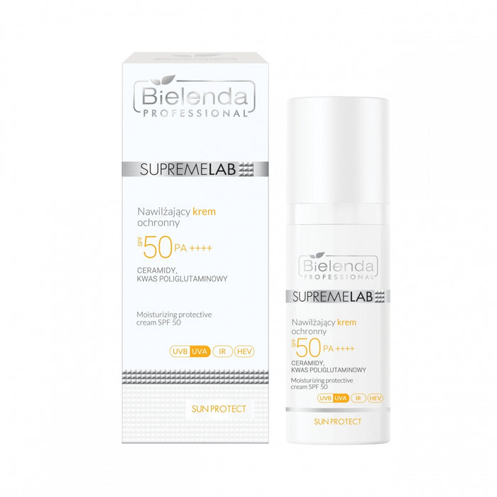 Bielenda Supremelab Nawilżający krem ochronny SPF 50 50ml
