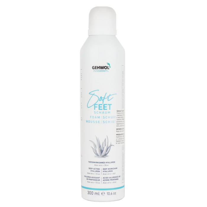 Gehwol Fusskraft Soft Feet, pianka pielęgnacyjna do skóry z aloesem 300ml