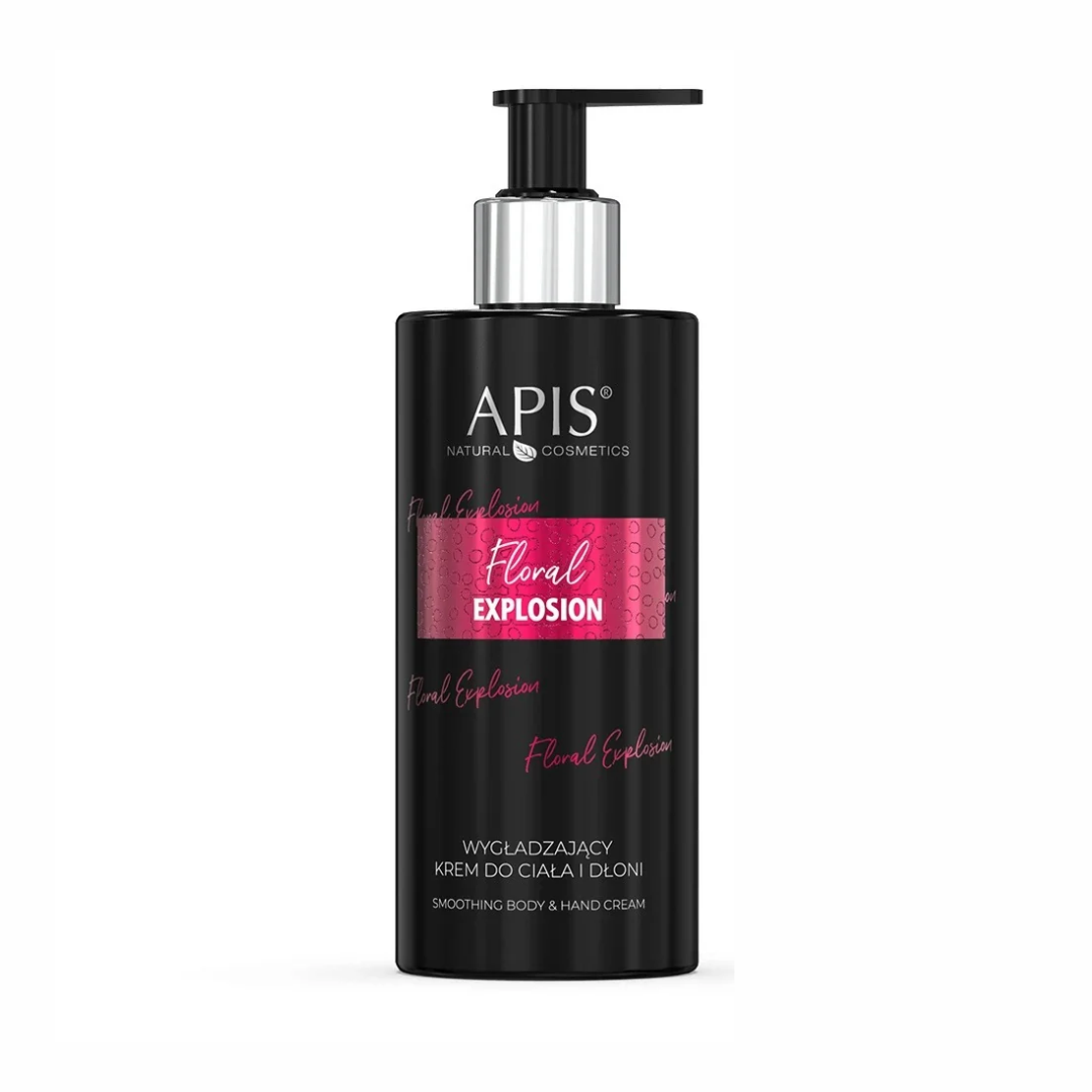 Apis FLORAL EXPLOSION Wygładzający krem do ciała i dłoni 300 ml