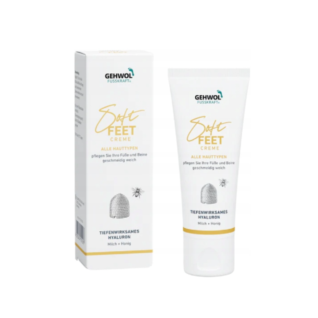Gehwol Fusskraft soft feet krem - Krem do stóp i nóg z kwasem hialuronowym - 125ml