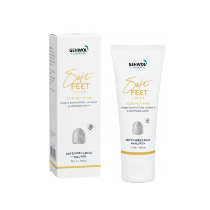 Gehwol Fusskraft soft feet krem - Krem do stóp i nóg z kwasem hialuronowym - 125ml