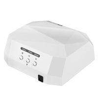 Lampa Diamond 2w1 Led+CCFL 36w Timer + Sensor - biała