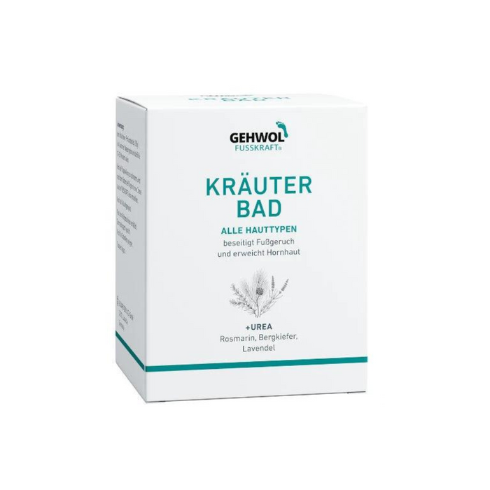 Gehwol Fusskraft Sól ziołowa do kąpieli stóp - 10 x 20 g