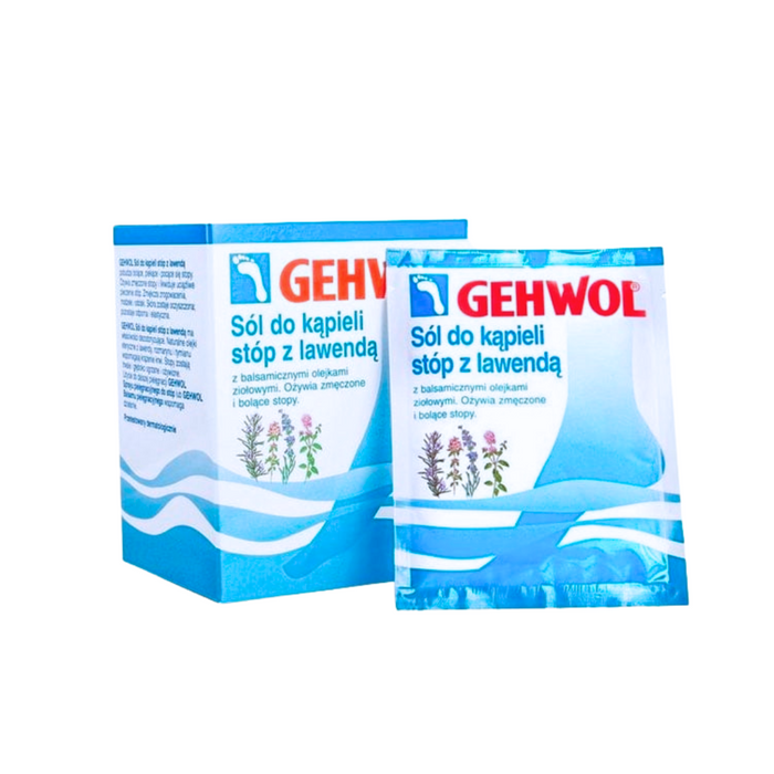Gehwol - Sól lawendowa do kąpieli stóp - 10 x 20 g