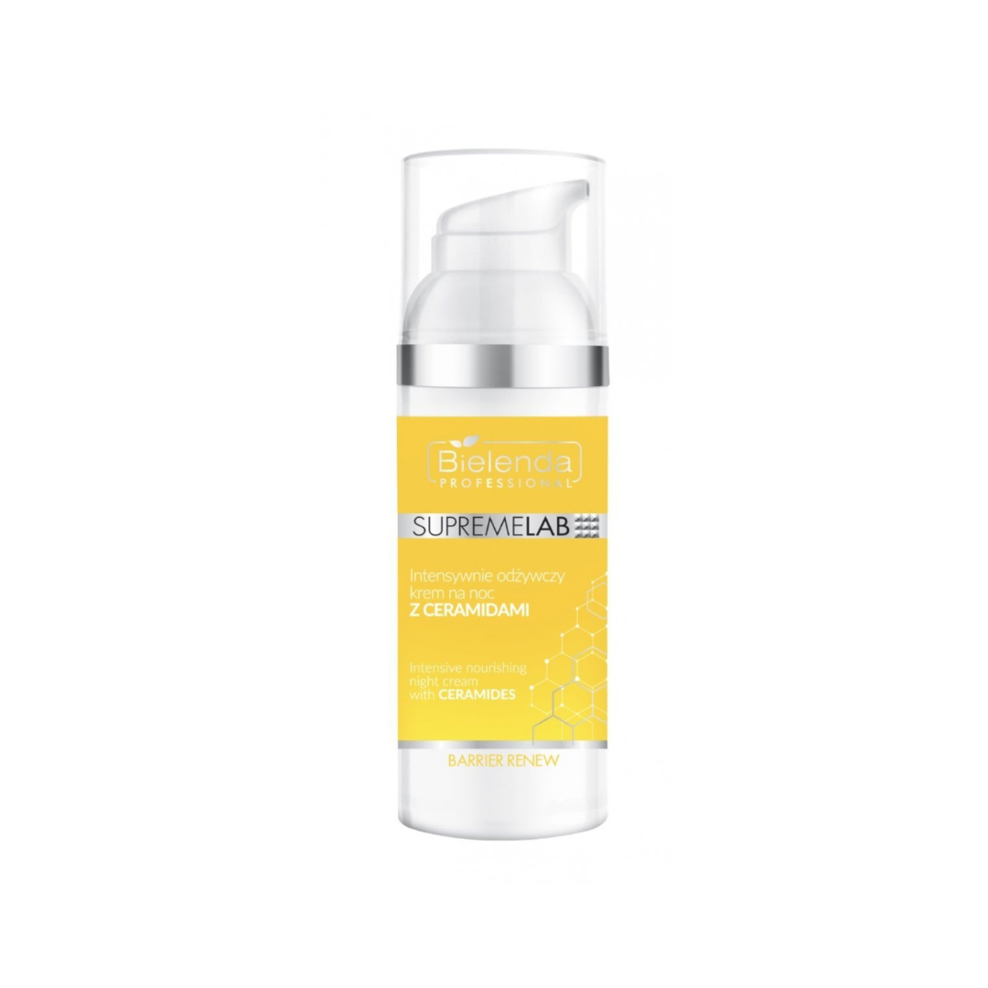 Bielenda SupremeLAB Barrier Renew Intensywnie odżywczy krem na noc z Ceramidami  50ml