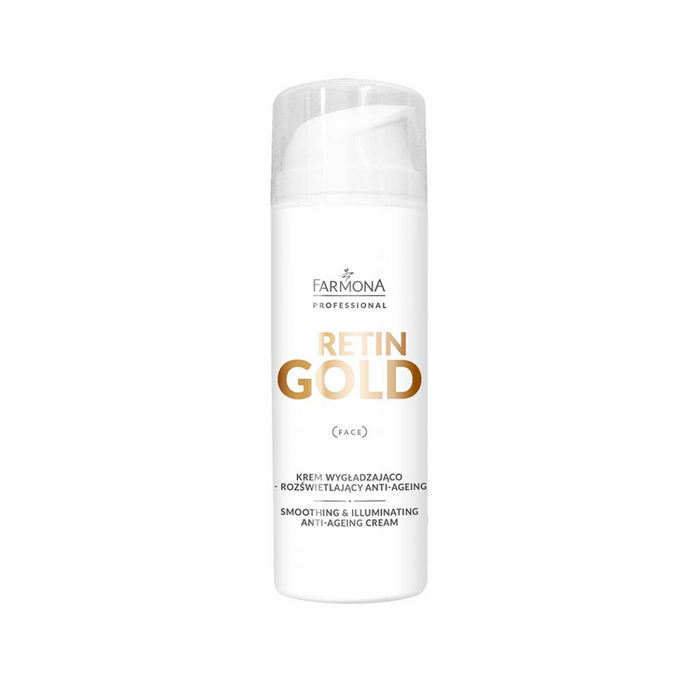Farmona RETIN GOLD Wygładzająco-rozświetlający krem do twarzy 150ml