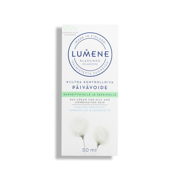 Lumene KLASSIKKO Matujący krem na dzień do skóry mieszanej i tłustej 50 ml