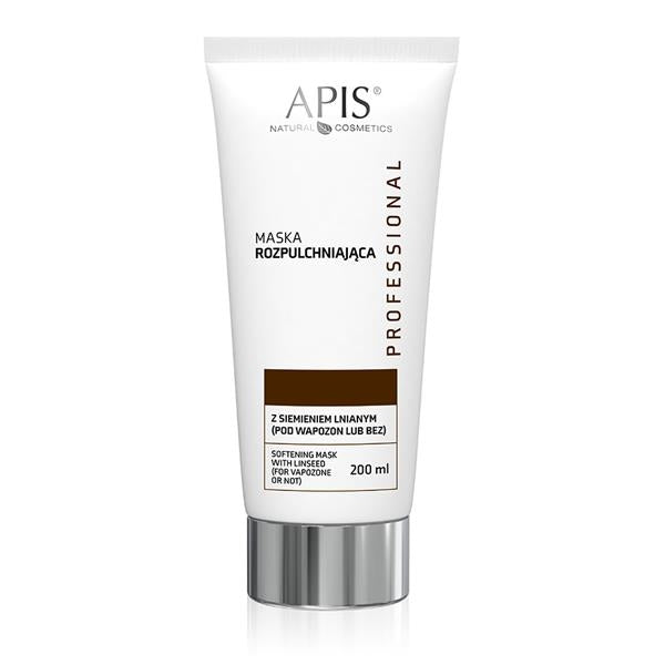 Apis Rozpulchniająca maska kremowa z siemieniem lnianym, 200 ml