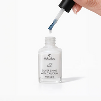 Yokaba Odżywka do paznokci Silver Shine with calcium 15 ml