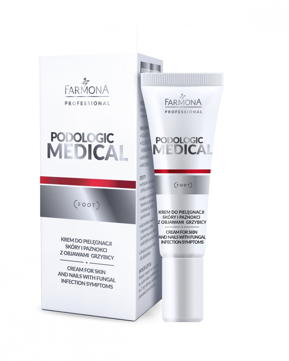 Farmona Podologic Medical Krem do pielęgnacji skóry i paznokci z objawami grzybicy 15ml