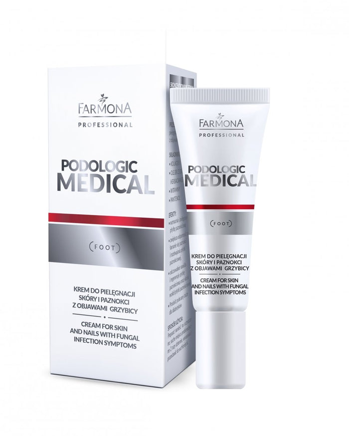 Farmona Podologic Medical Krem do pielęgnacji skóry i paznokci z objawami grzybicy 15ml