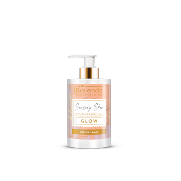 Bielenda Rozświetlający koncentrat do dłoni i ciała - Glow 300ml