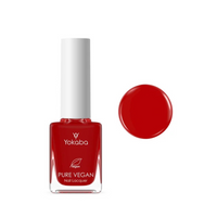 Yokaba Lakier klasyczny PURE VEGAN - Channel Red 10 10ml