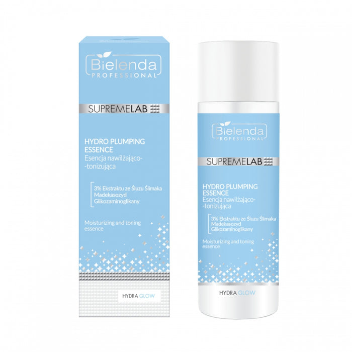 Bielenda Supremelab HYDRA GLOW Esencja tonizująco-nawilżająca z ekstraktem ze śluzu ślimaka 200ml