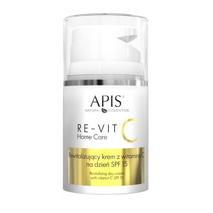 Apis RE-VIT C Rewitalizujący krem z witaminą C na dzień SPF 15