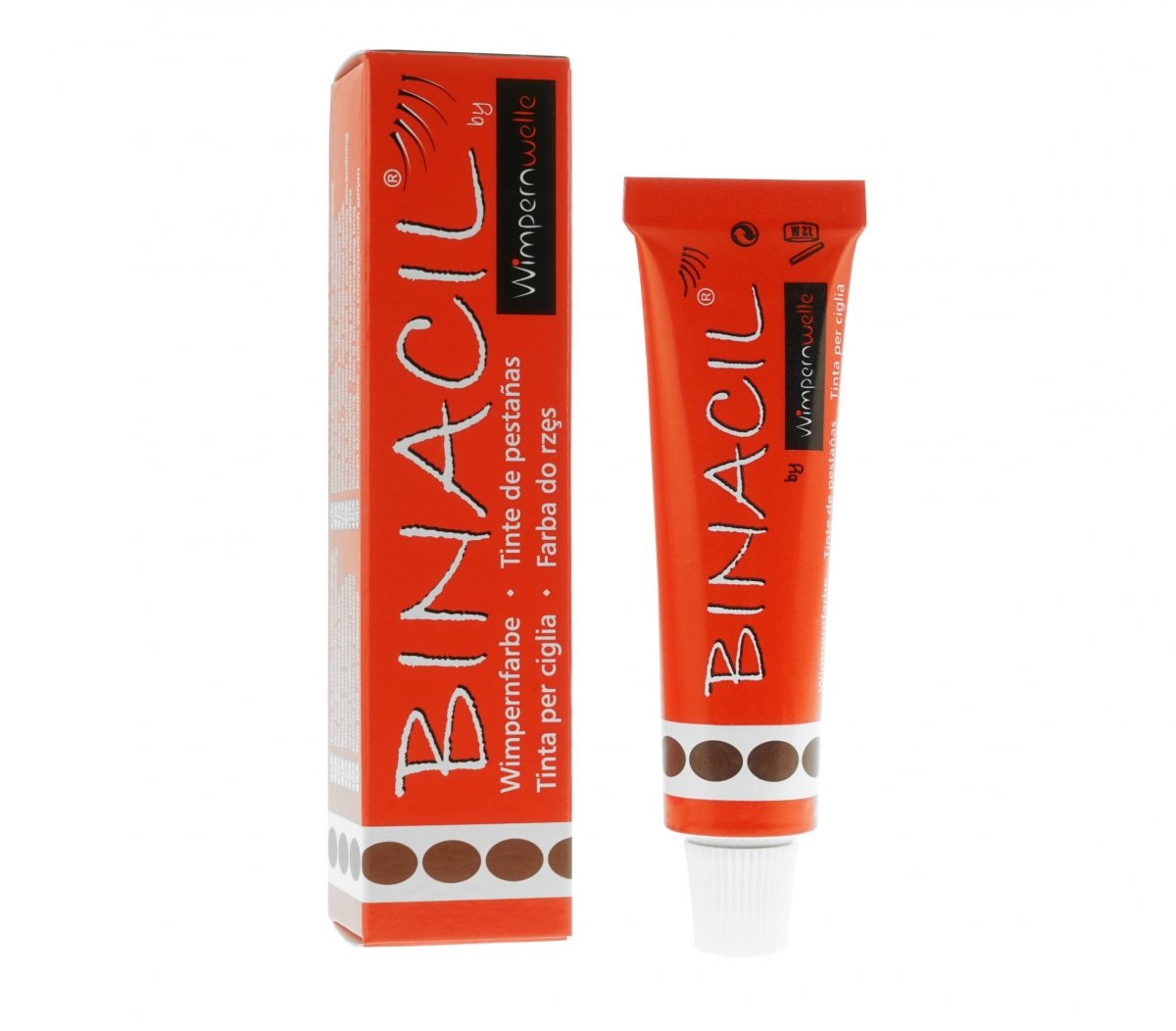 Henna Binacil żelowa - farba brązowa 15 ml
