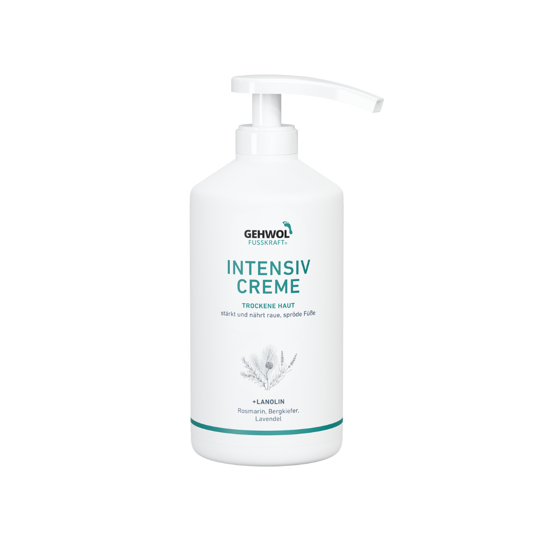 Gehwol Fusskraft Intensive Cream (Blau), Dla skóry suchej i zmęczonej - 500 ml
