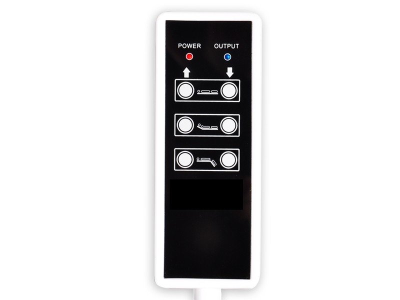 Fotel kosmetyczny - elektryczny - LUX 3M - biały