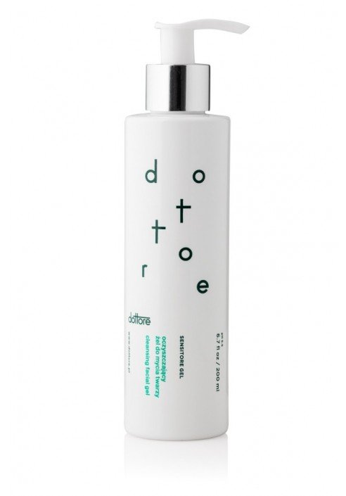 Dottore Cosmeceutici Sensitore gel - Oczyszczający żel do mycia twarzy 200ml