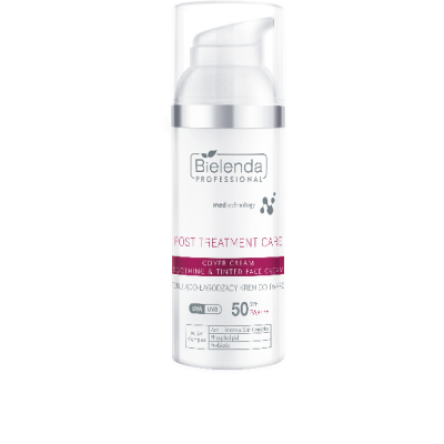 Bielenda Tonująco-łagodzący krem do twarzy COVER CREAM SPF 50, 50ml