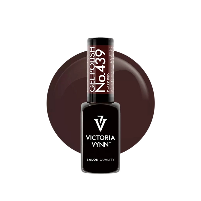 Victoria Vynn Gel Polish Color d-Ark Red No.439 8 ml