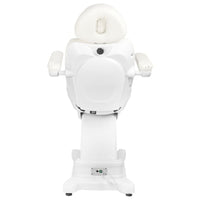 Fotel kosmetyczny elektr. Azzurro 871 4sil. - biały